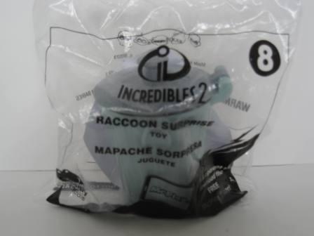 2018 McDonalds - #8 Raccoon Surprise - Incredibles 2